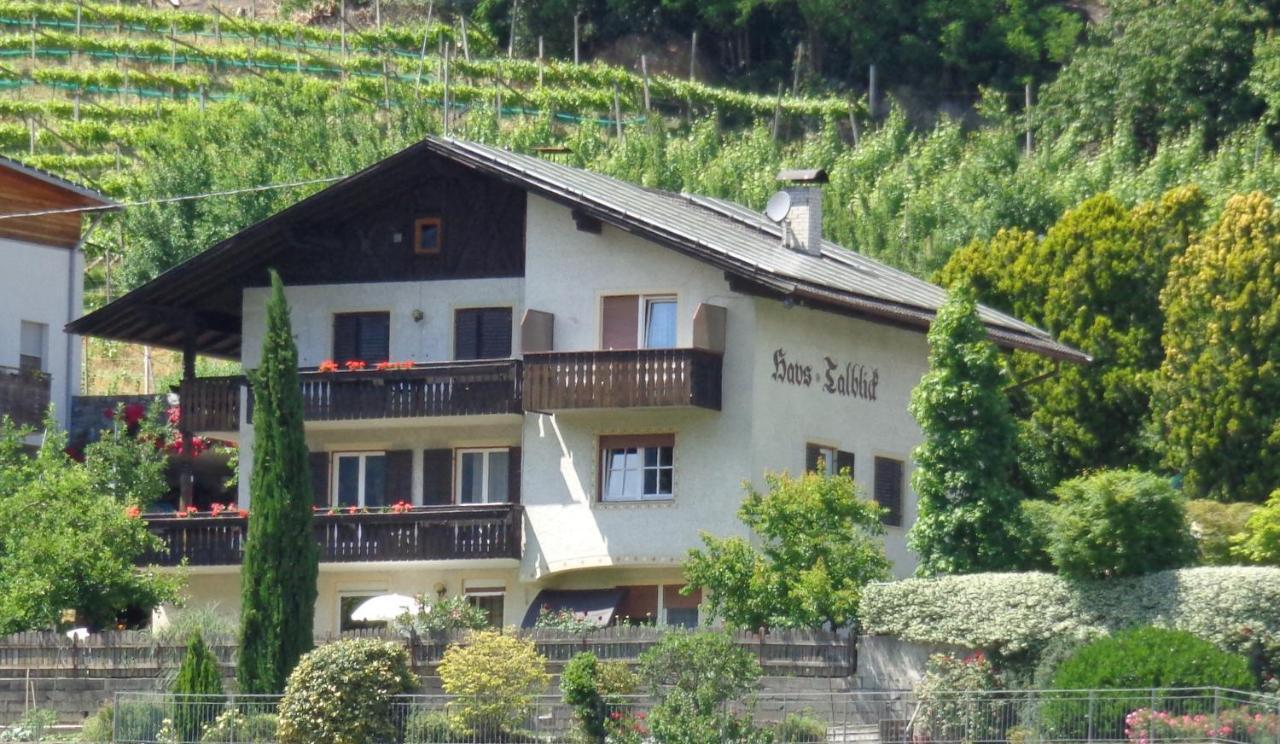 Haus Talblick "Wallbug" Ferienwohnung 1 Naturns Buitenkant foto